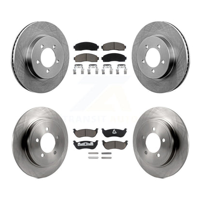 Disc Rotors and Ceramic Brake Pads Kit-K8C-101168 - Kit.bestparts.ca