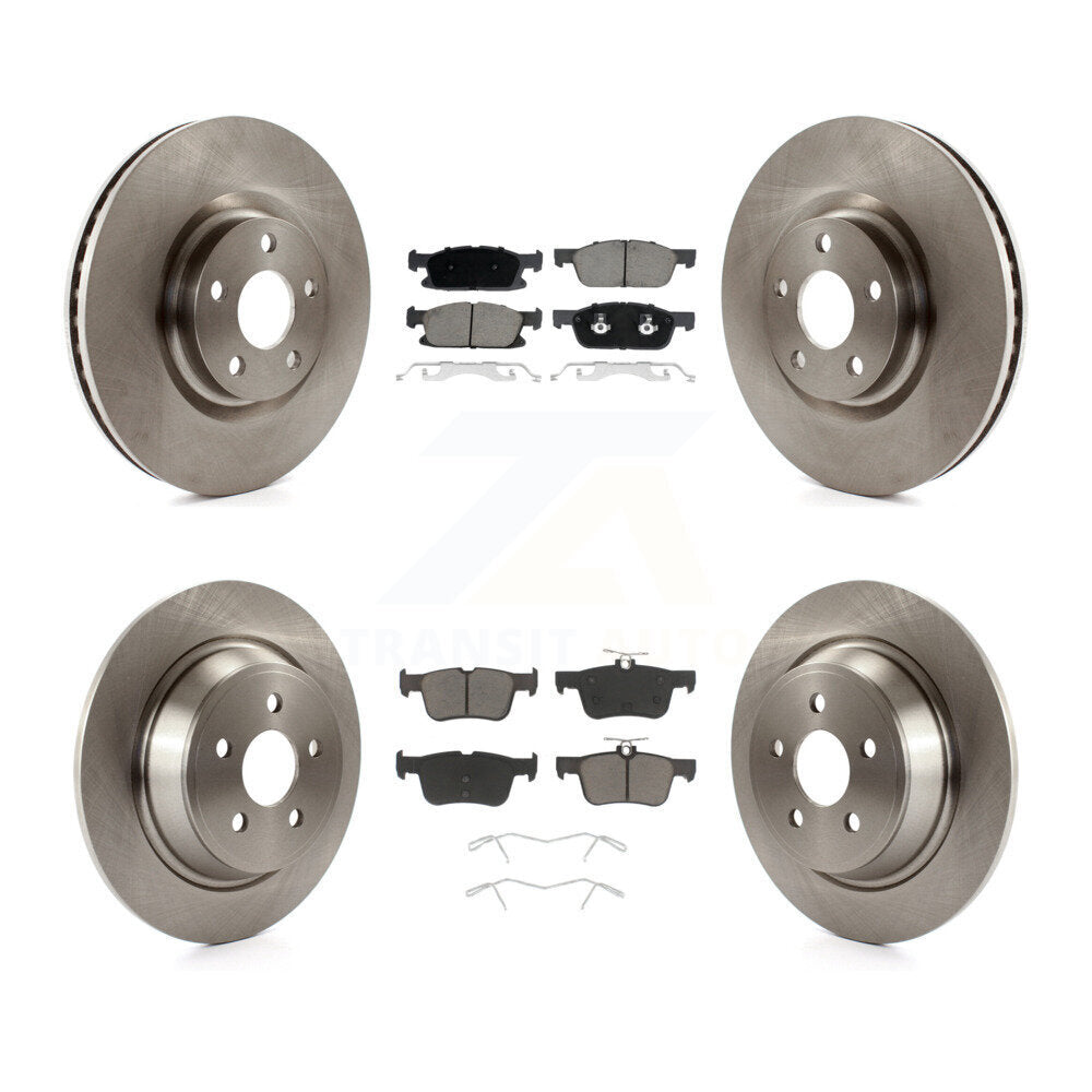 Disc Rotors and Ceramic Brake Pads Kit-K8C-101172 - Kit.bestparts.ca