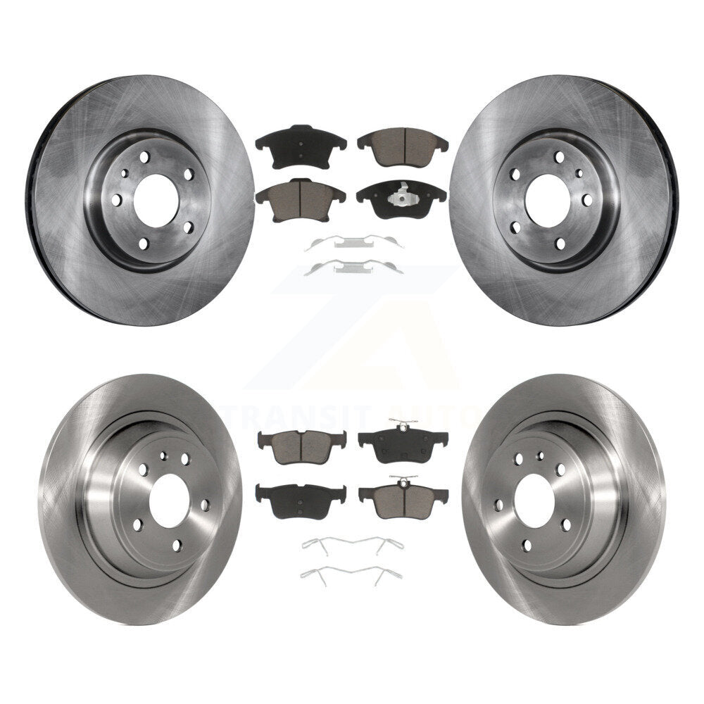 Disc Rotors and Ceramic Brake Pads Kit-K8C-101173 - Kit.bestparts.ca