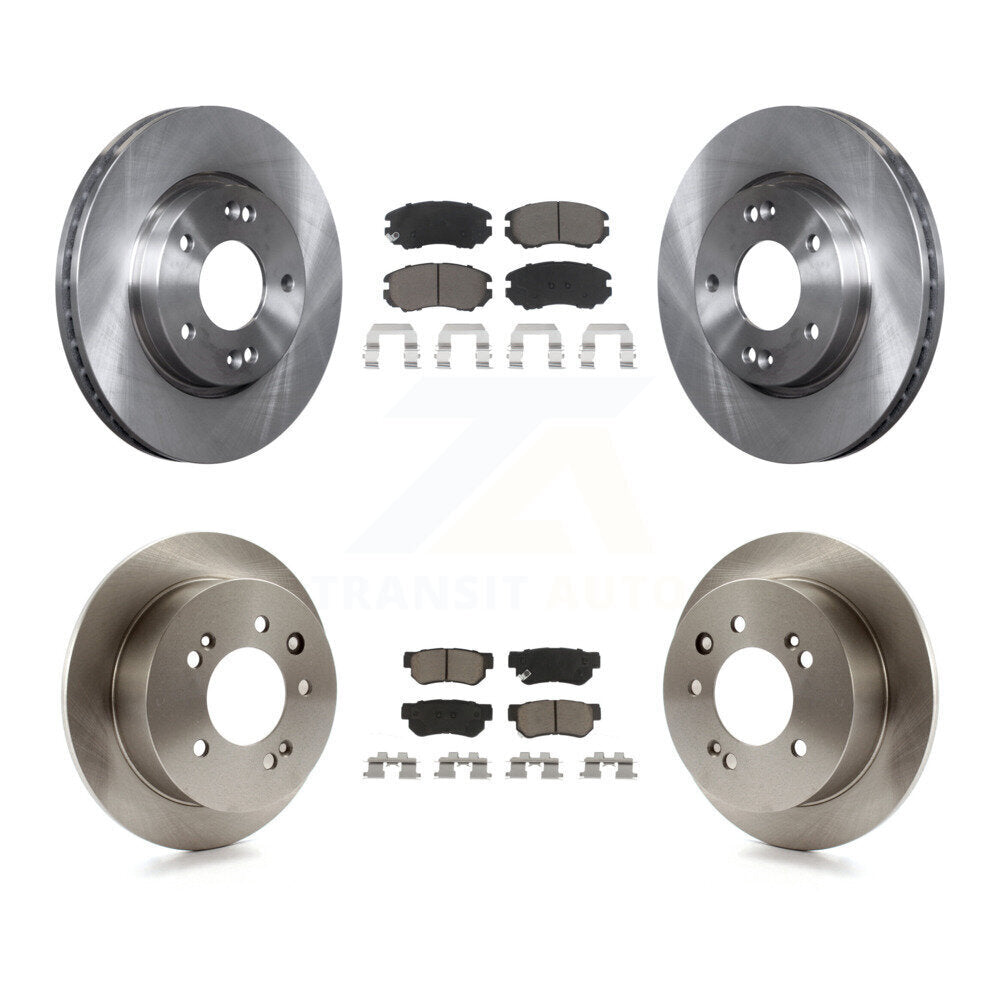 Disc Rotors and Ceramic Brake Pads Kit-K8C-101186 - Kit.bestparts.ca