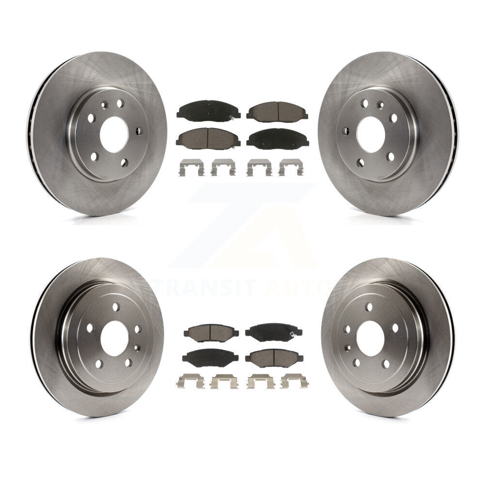 Disc Rotors and Ceramic Brake Pads Kit-K8C-101198 - Kit.bestparts.ca