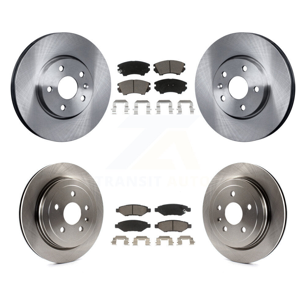 Disc Rotors and Ceramic Brake Pads Kit-K8C-101209 - Kit.bestparts.ca
