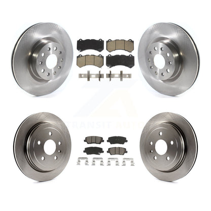Disc Rotors and Ceramic Brake Pads Kit-K8C-101211 - Kit.bestparts.ca