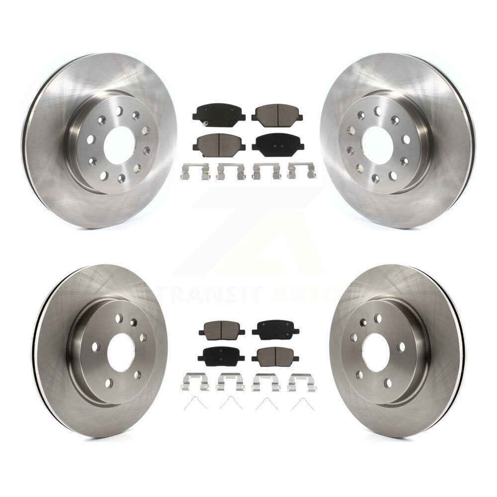 Disc Rotors and Ceramic Brake Pads Kit-K8C-101213 - Kit.bestparts.ca