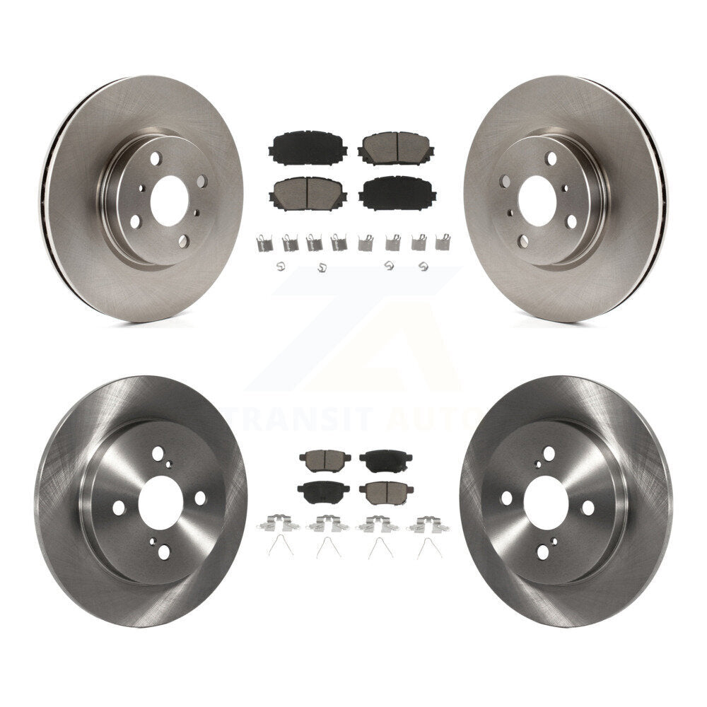 Disc Rotors and Ceramic Brake Pads Kit-K8C-101217 - Kit.bestparts.ca