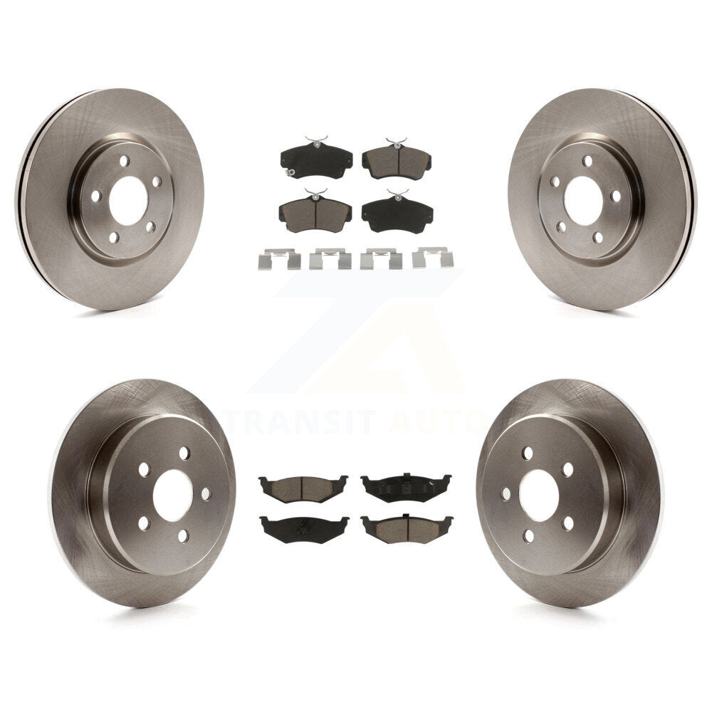 Disc Rotors and Ceramic Brake Pads Kit-K8C-101219 - Kit.bestparts.ca