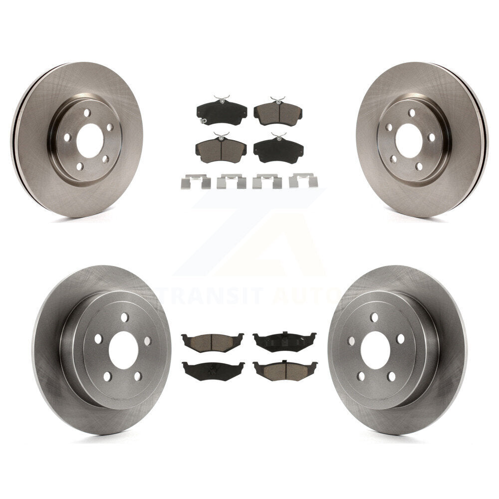 Disc Rotors and Ceramic Brake Pads Kit-K8C-101223 - Kit.bestparts.ca
