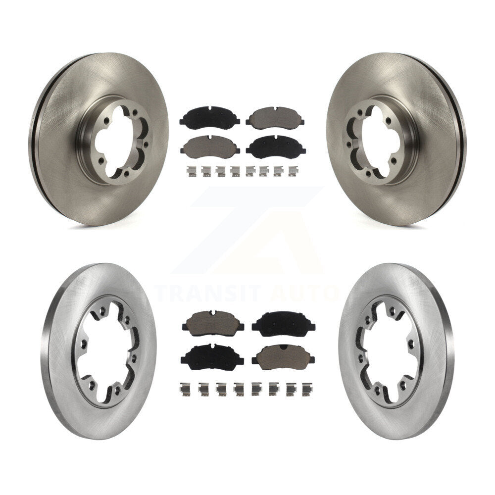 Disc Rotors and Ceramic Brake Pads Kit-K8C-101236 - Kit.bestparts.ca