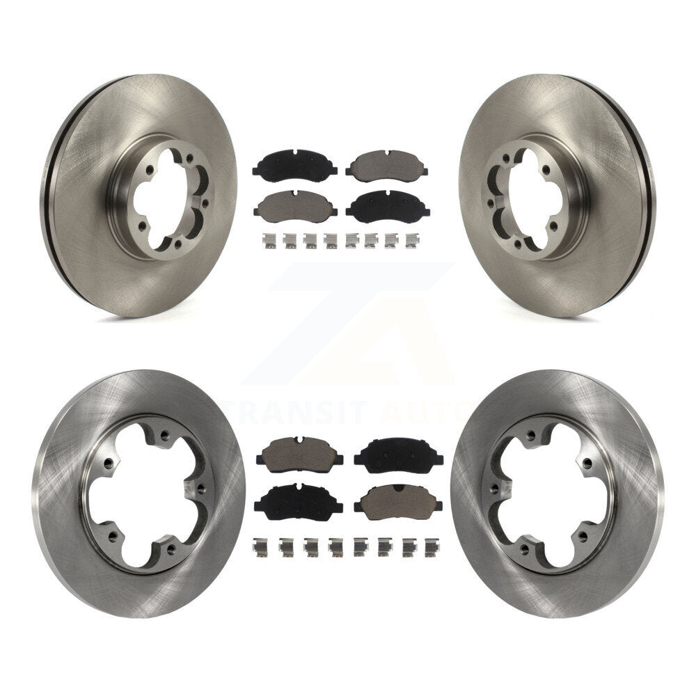 Disc Rotors and Ceramic Brake Pads Kit-K8C-101237 - Kit.bestparts.ca