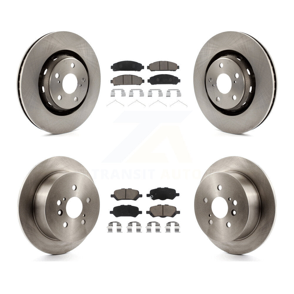 Disc Rotors and Ceramic Brake Pads Kit-K8C-101238 - Kit.bestparts.ca Kit.bestparts.ca