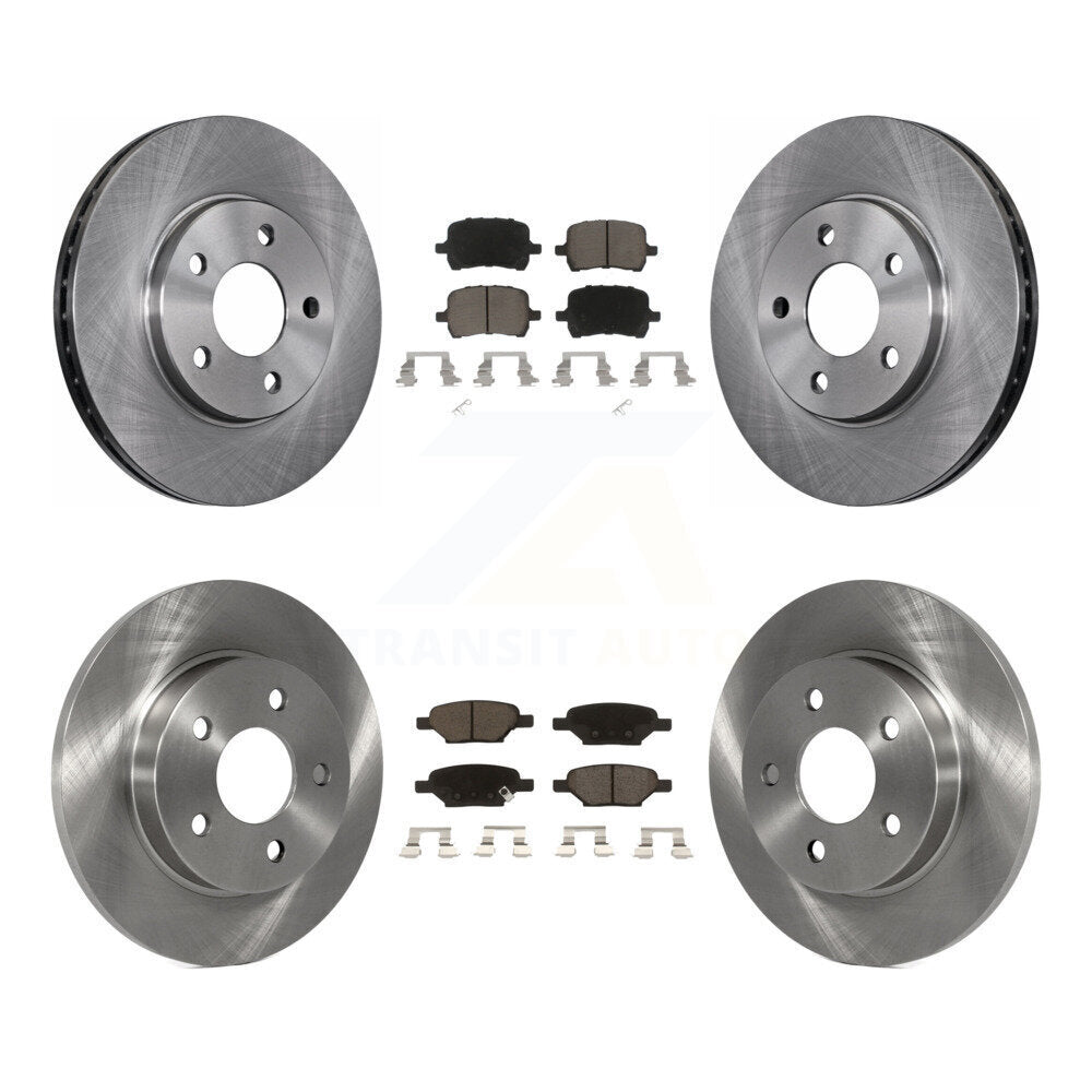 Disc Rotors and Ceramic Brake Pads Kit-K8C-101241 - Kit.bestparts.ca
