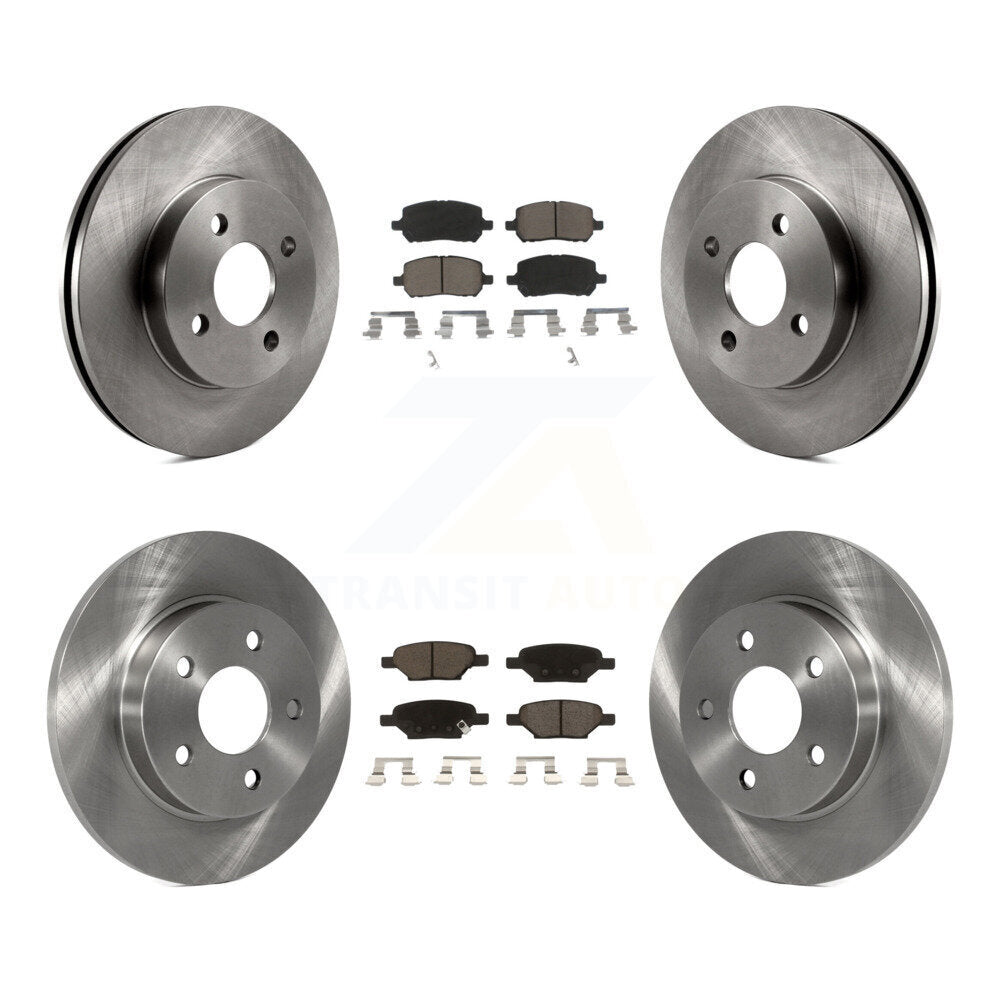 Disc Rotors and Ceramic Brake Pads Kit-K8C-101244 - Kit.bestparts.ca
