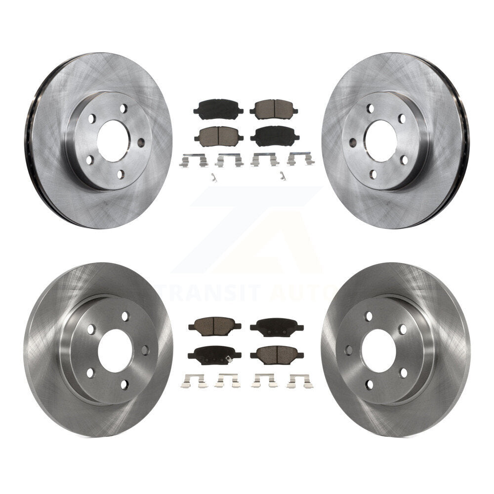 Disc Rotors and Ceramic Brake Pads Kit-K8C-101245 - Kit.bestparts.ca