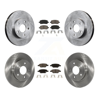 Disc Rotors and Ceramic Brake Pads Kit-K8C-101245 - Kit.bestparts.ca