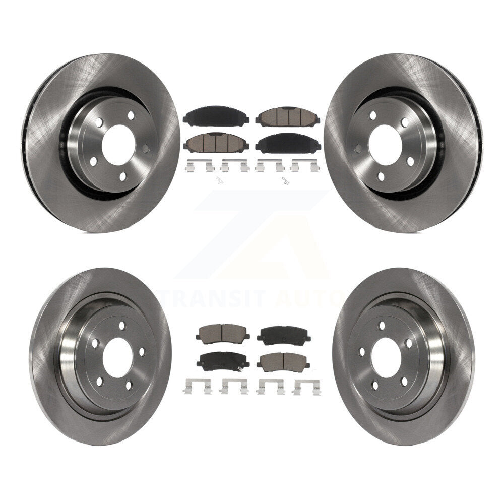 Disc Rotors and Ceramic Brake Pads Kit-K8C-101246 - Kit.bestparts.ca