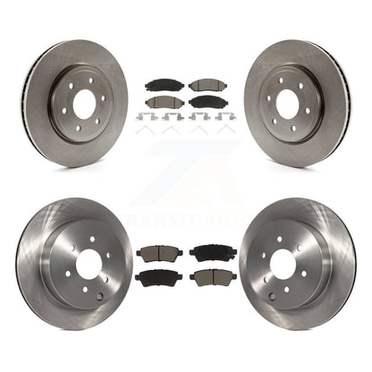 Disc Rotors and Ceramic Brake Pads Kit-K8C-101250 - Kit.bestparts.ca