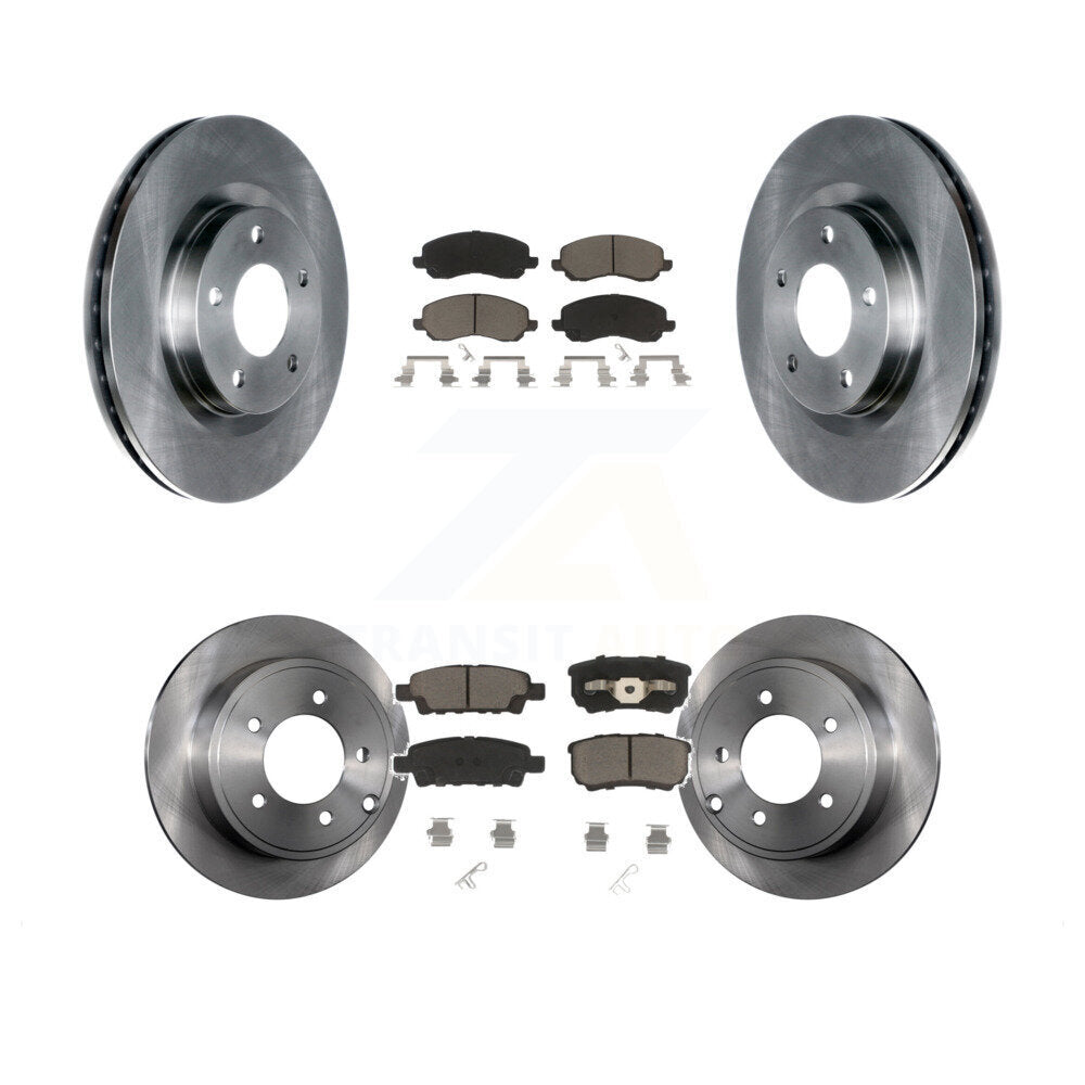 Disc Rotors and Ceramic Brake Pads Kit-K8C-101254 - Kit.bestparts.ca