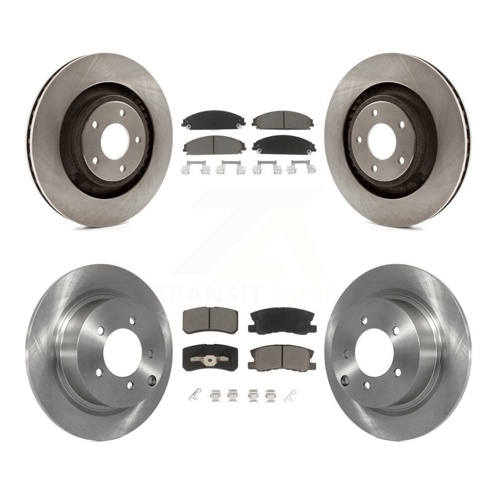 Disc Rotors and Ceramic Brake Pads Kit-K8C-101256 - Kit.bestparts.ca