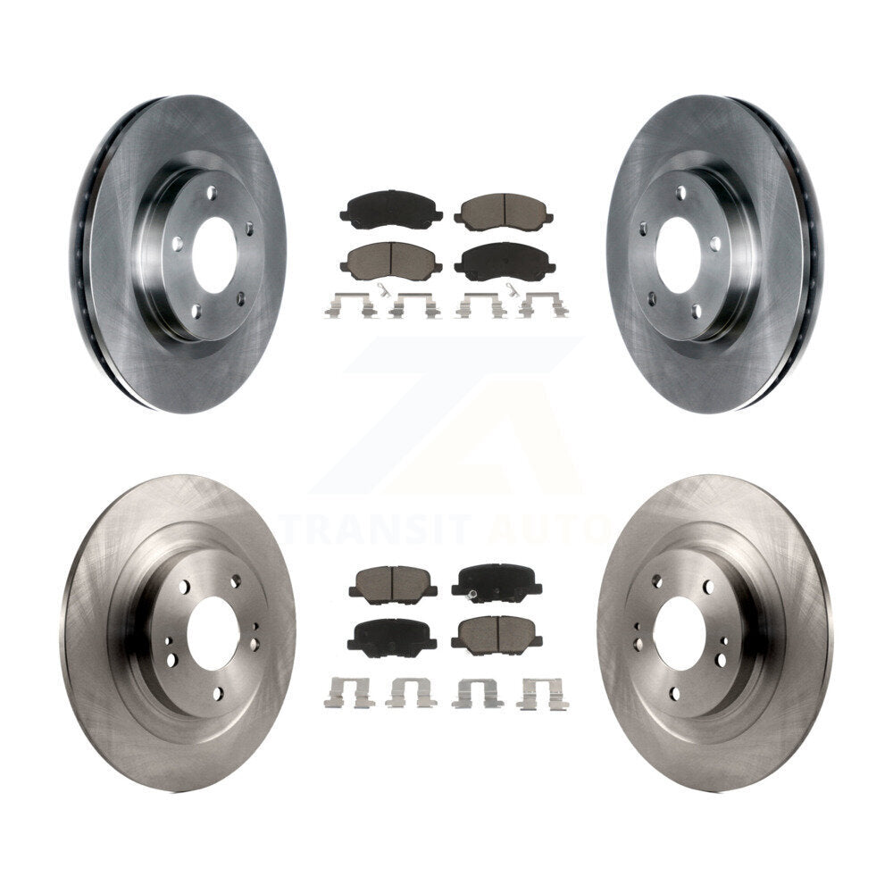 Disc Rotors and Ceramic Brake Pads Kit-K8C-101259 - Kit.bestparts.ca