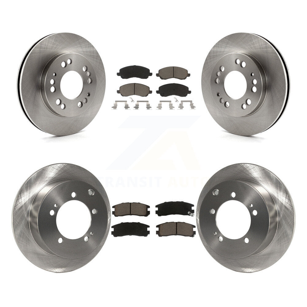 Disc Rotors and Ceramic Brake Pads Kit-K8C-101264 - Kit.bestparts.ca