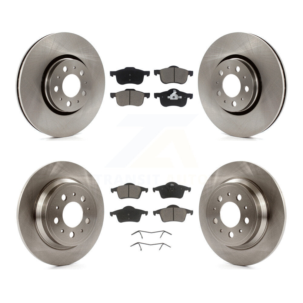 Disc Rotors and Ceramic Brake Pads Kit-K8C-101273 - Kit.bestparts.ca