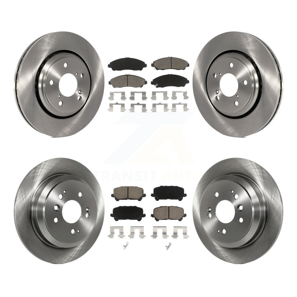 Disc Rotors and Ceramic Brake Pads Kit-K8C-101283 - Kit.bestparts.ca