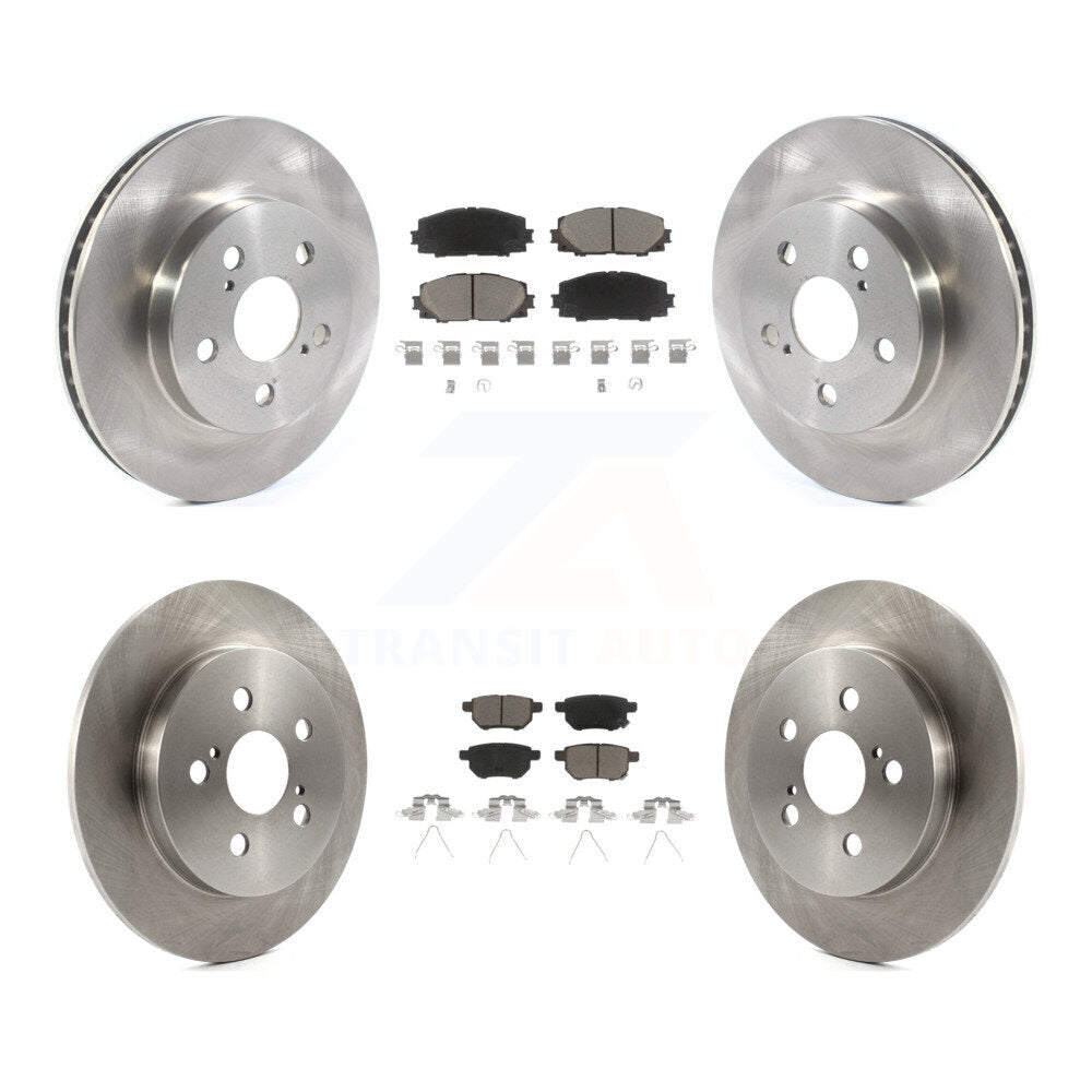 Disc Rotors and Ceramic Brake Pads Kit-K8C-101288 - Kit.bestparts.ca
