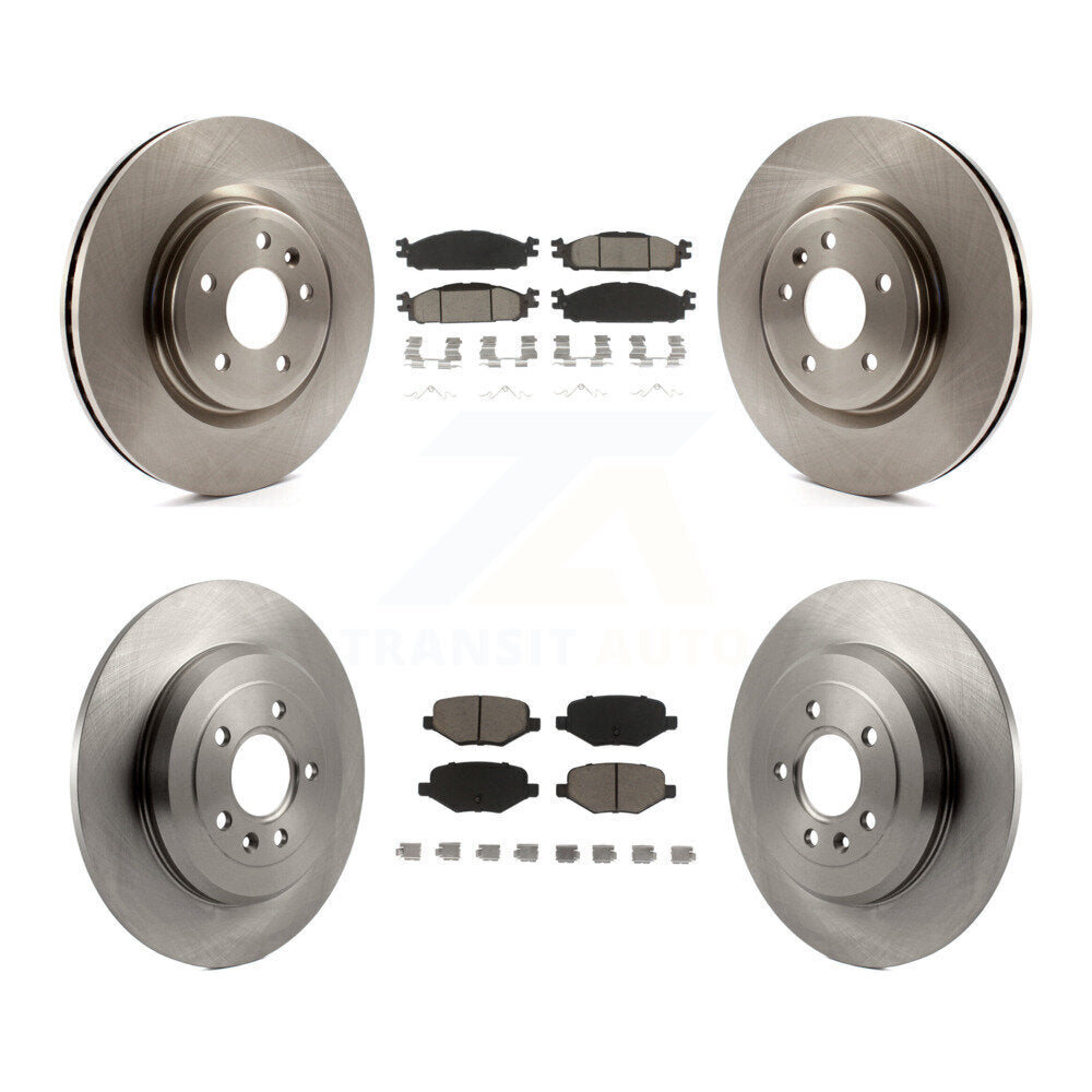 Disc Rotors and Ceramic Brake Pads Kit-K8C-101301 - Kit.bestparts.ca
