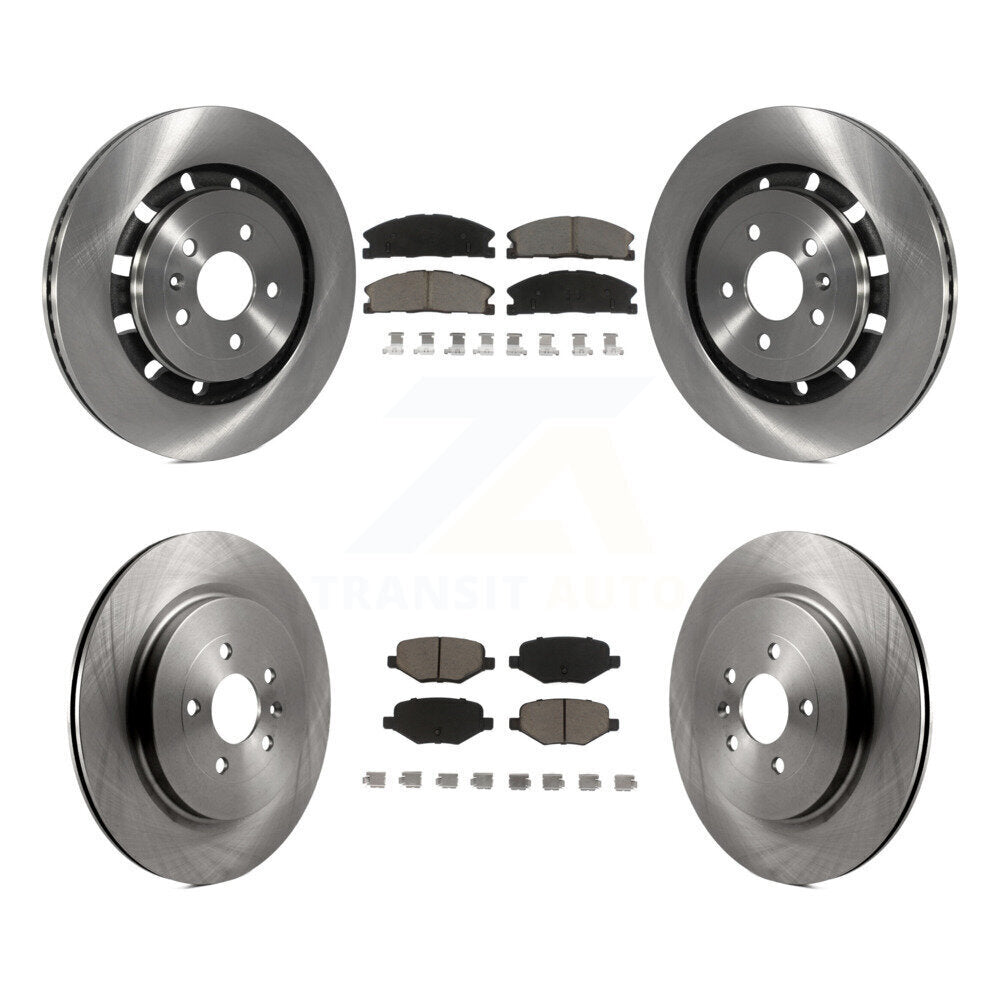 Disc Rotors and Ceramic Brake Pads Kit-K8C-101302 - Kit.bestparts.ca Kit.bestparts.ca