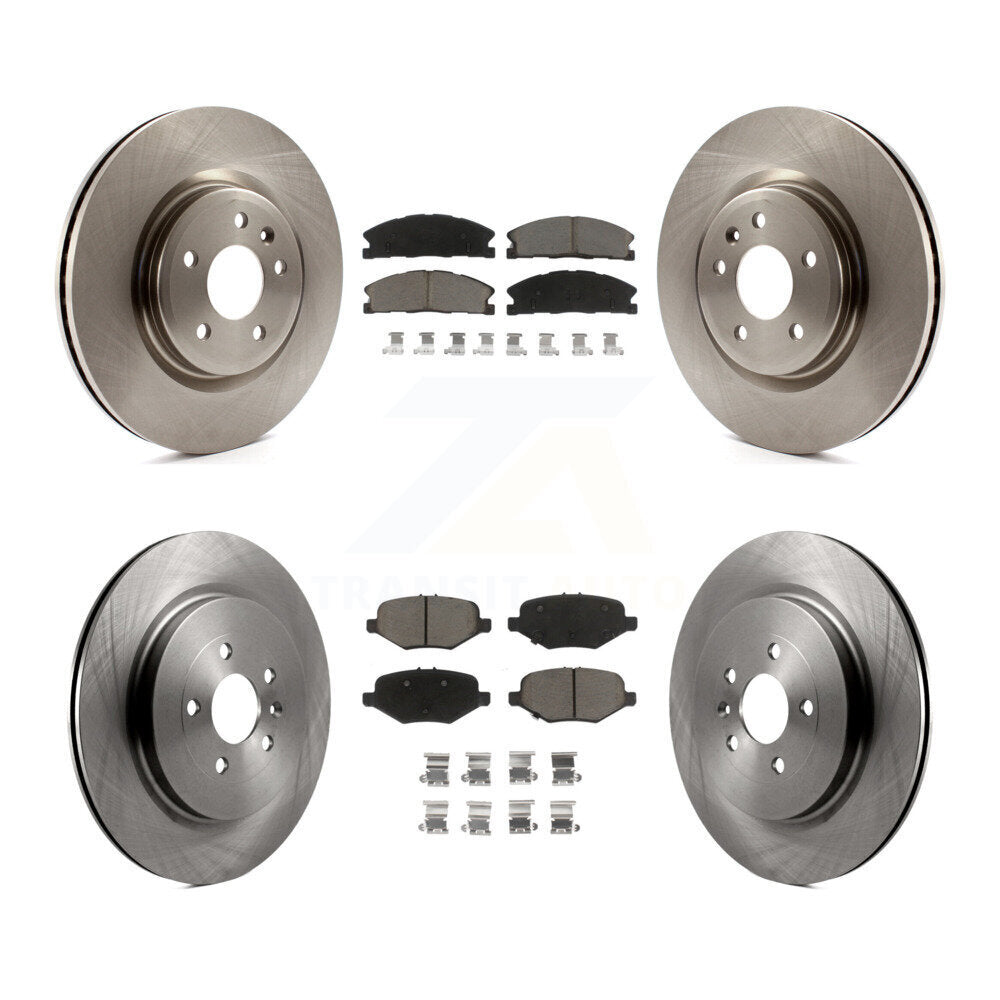 Disc Rotors and Ceramic Brake Pads Kit-K8C-101303 - Kit.bestparts.ca