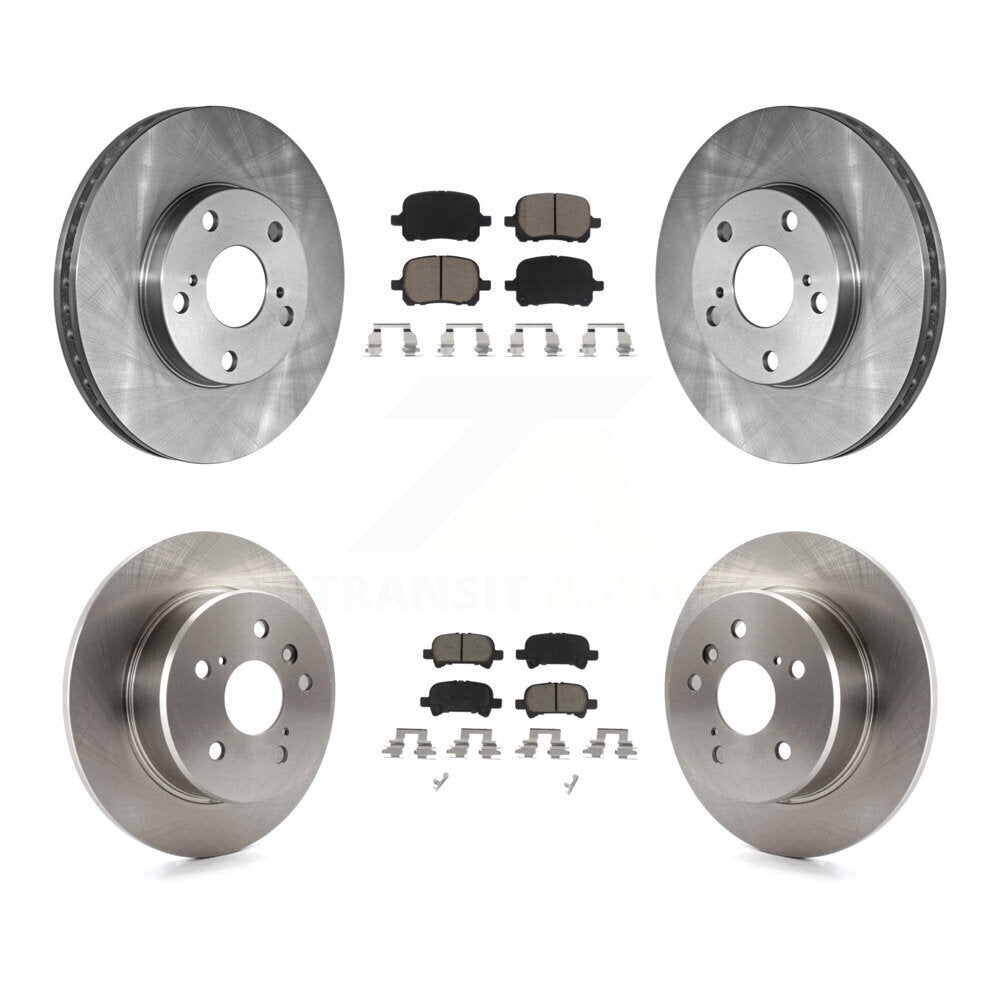 Disc Rotors and Ceramic Brake Pads Kit-K8C-101306 - Kit.bestparts.ca