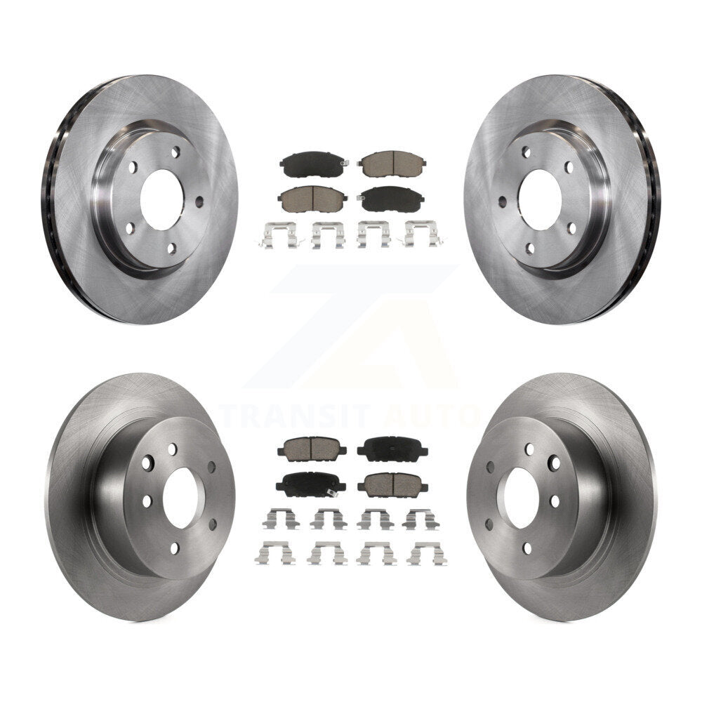 Disc Rotors and Ceramic Brake Pads Kit-K8C-101324 - Kit.bestparts.ca