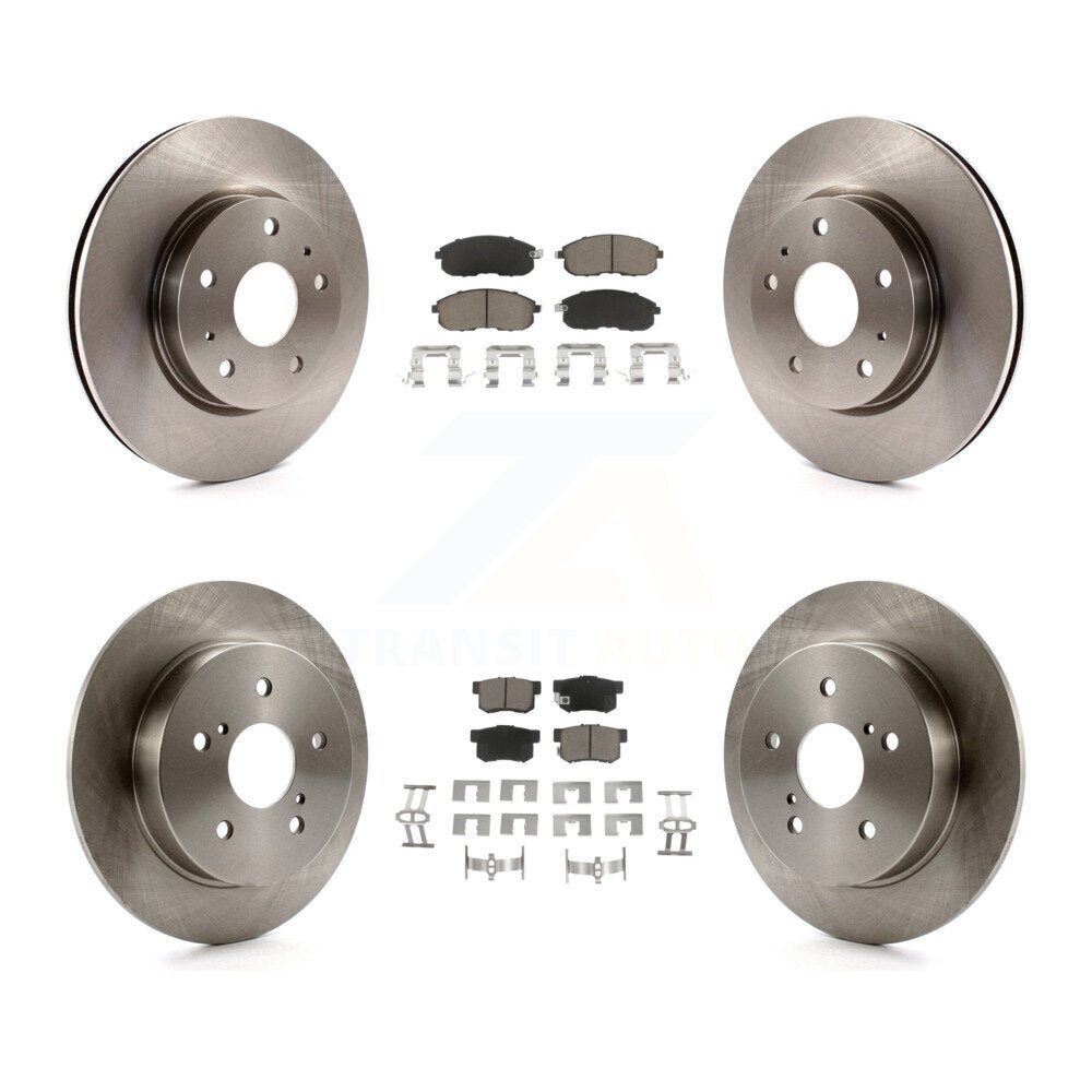 Disc Rotors and Ceramic Brake Pads Kit-K8C-101326 - Kit.bestparts.ca