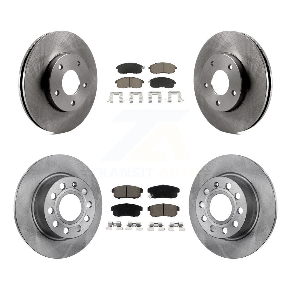 Disc Rotors and Ceramic Brake Pads Kit-K8C-101327 - Kit.bestparts.ca