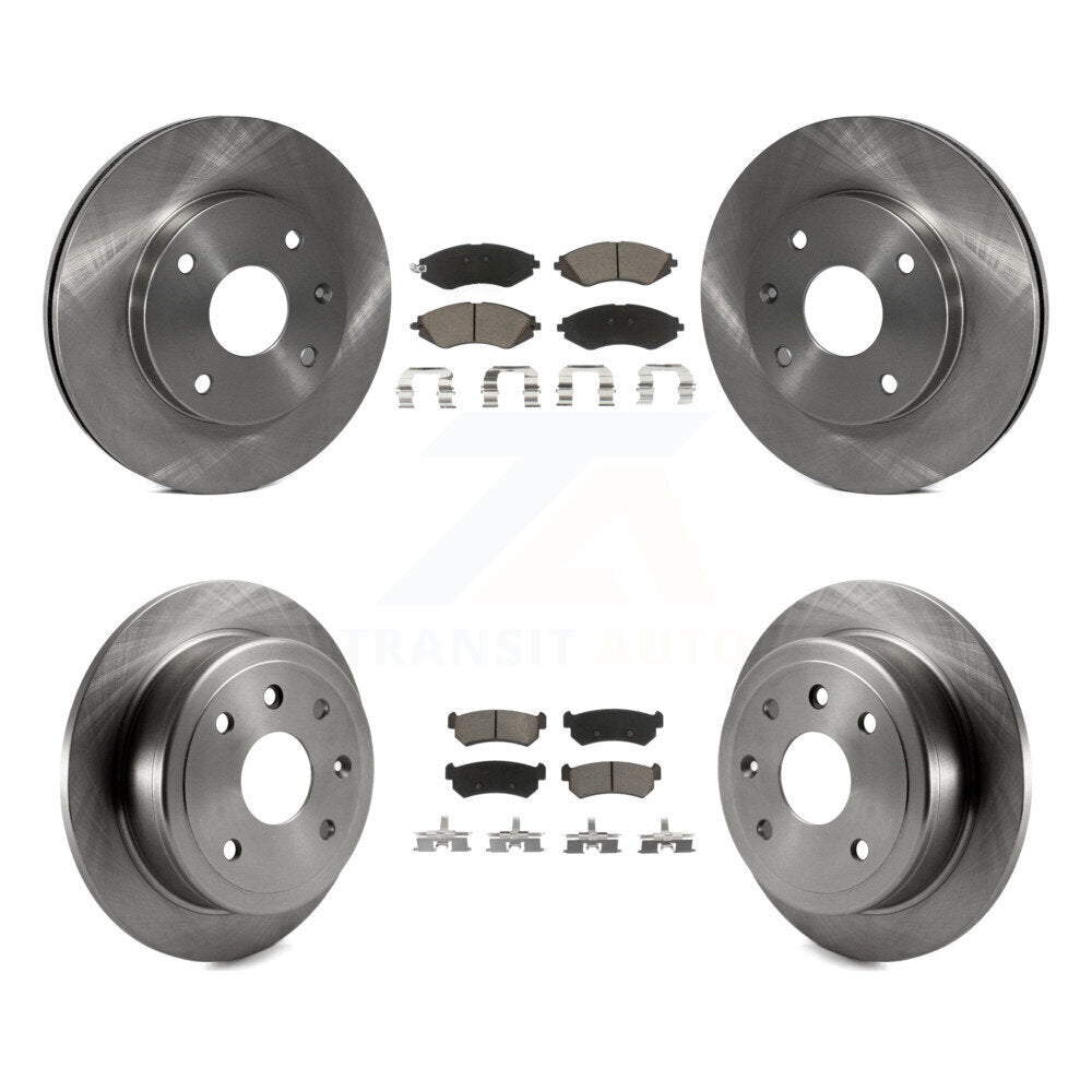 Disc Rotors and Ceramic Brake Pads Kit-K8C-101328 - Kit.bestparts.ca