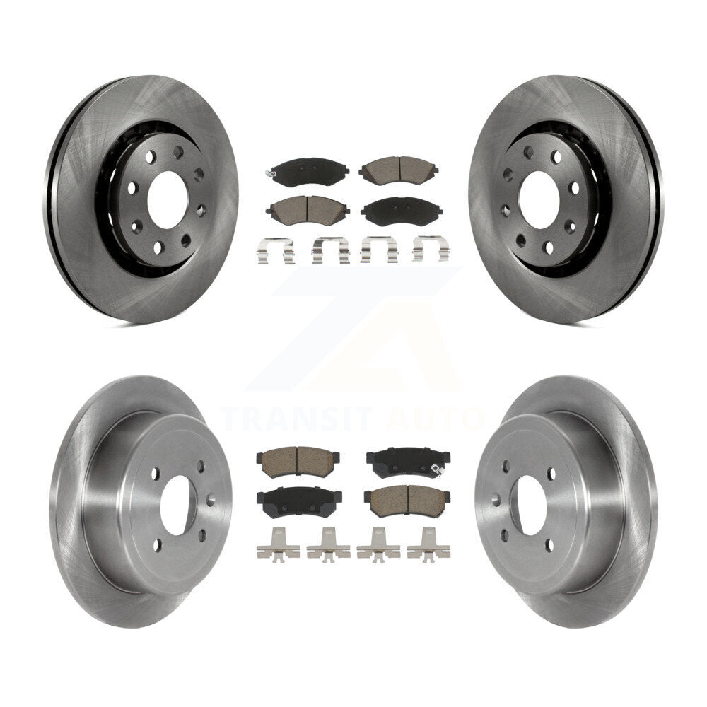 Disc Rotors and Ceramic Brake Pads Kit-K8C-101330 - Kit.bestparts.ca