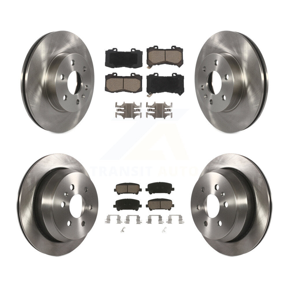 Disc Rotors and Ceramic Brake Pads Kit-K8C-101340 - Kit.bestparts.ca Kit.bestparts.ca