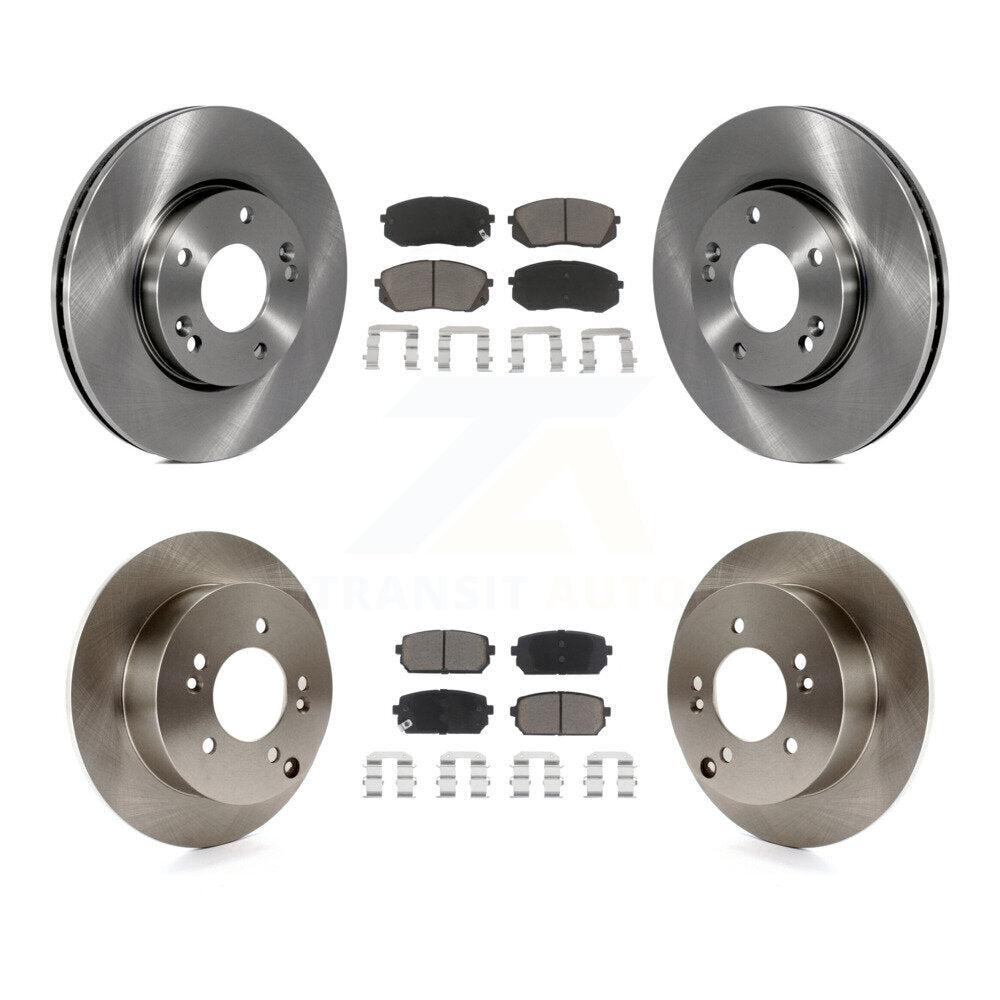 Disc Rotors and Ceramic Brake Pads Kit-K8C-101343 - Kit.bestparts.ca
