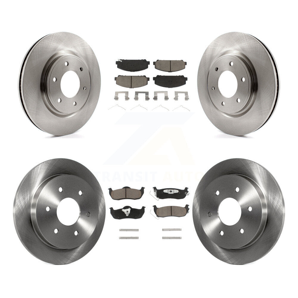 Disc Rotors and Ceramic Brake Pads Kit-K8C-101354 - Kit.bestparts.ca