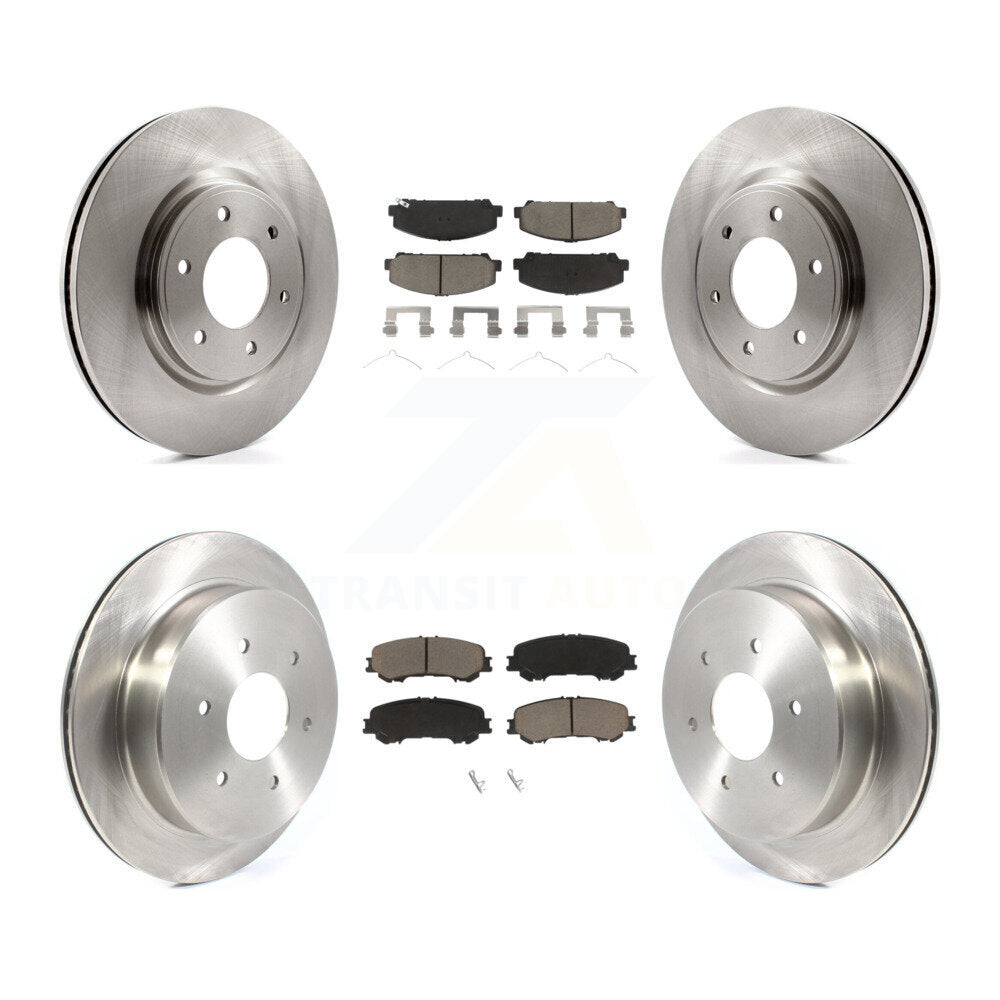 Disc Rotors and Ceramic Brake Pads Kit-K8C-101358 - Kit.bestparts.ca