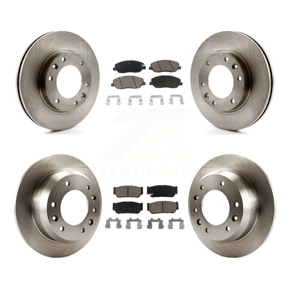 Disc Rotors and Ceramic Brake Pads Kit-K8C-101380 - Kit.bestparts.ca