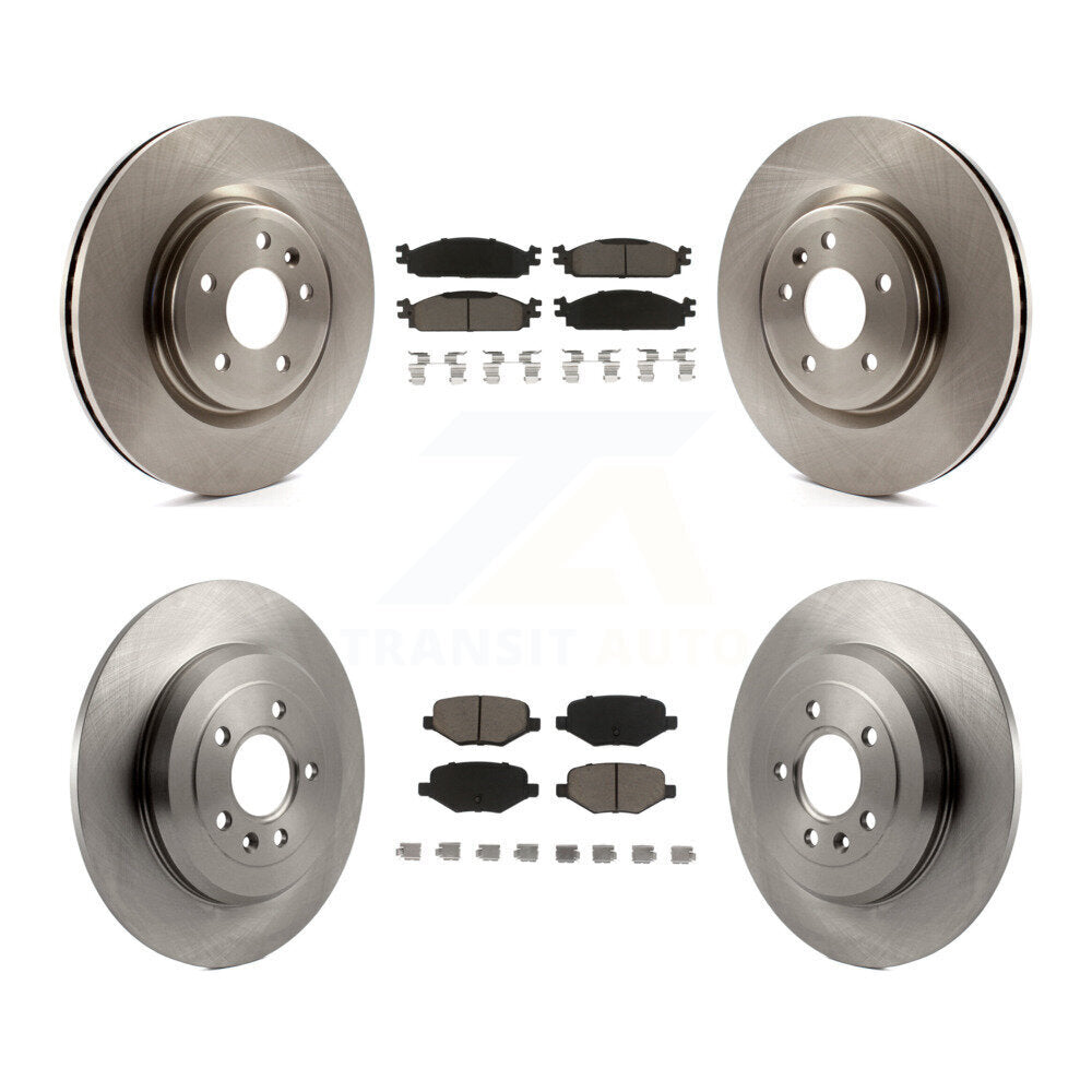 Disc Rotors and Ceramic Brake Pads Kit-K8C-101382 - Kit.bestparts.ca Kit.bestparts.ca