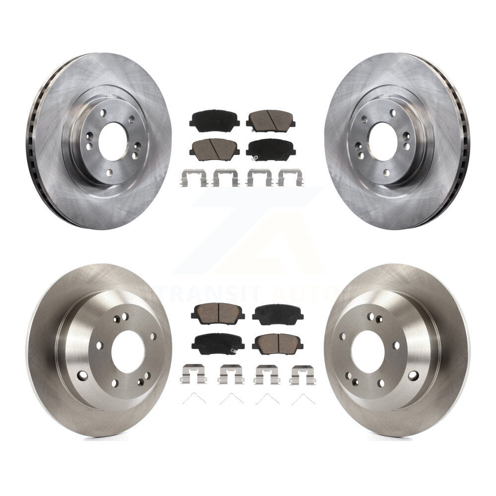Disc Rotors and Ceramic Brake Pads Kit-K8C-101383 - Kit.bestparts.ca