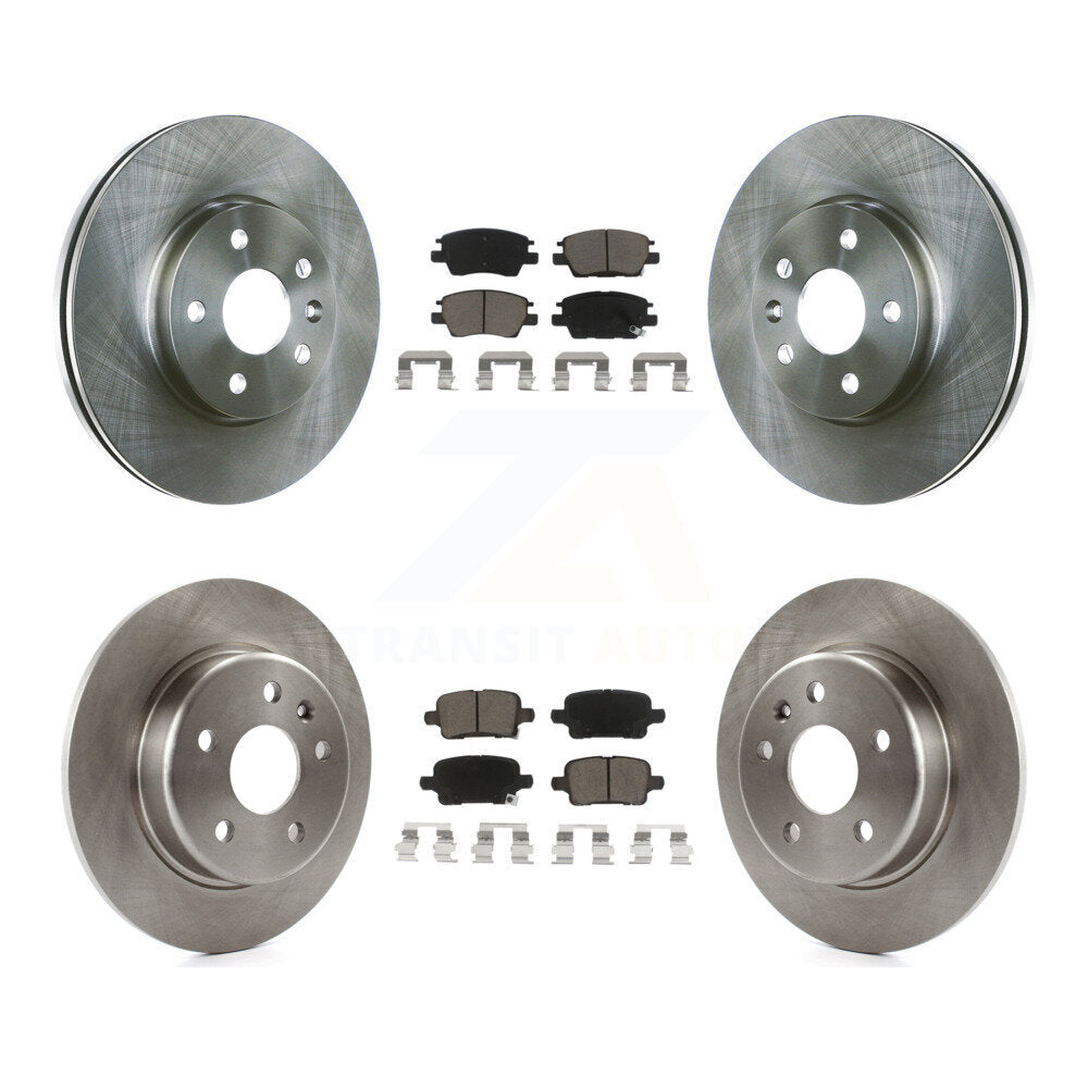 Disc Rotors and Ceramic Brake Pads Kit-K8C-101384 - Kit.bestparts.ca Kit.bestparts.ca