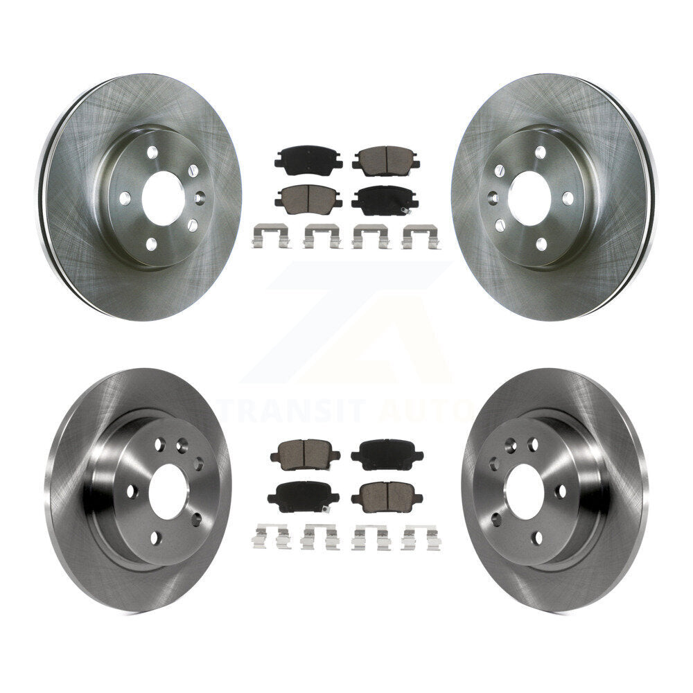 Disc Rotors and Ceramic Brake Pads Kit-K8C-101385 - Kit.bestparts.ca
