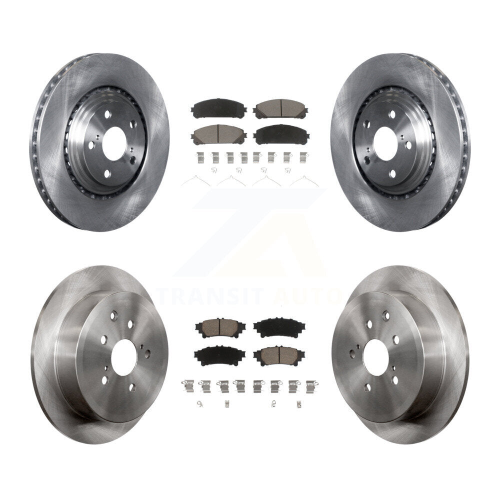 Disc Rotors and Ceramic Brake Pads Kit-K8C-101387 - Kit.bestparts.ca Kit.bestparts.ca