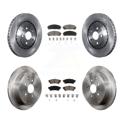 Disc Rotors and Ceramic Brake Pads Kit-K8C-101387 - Kit.bestparts.ca