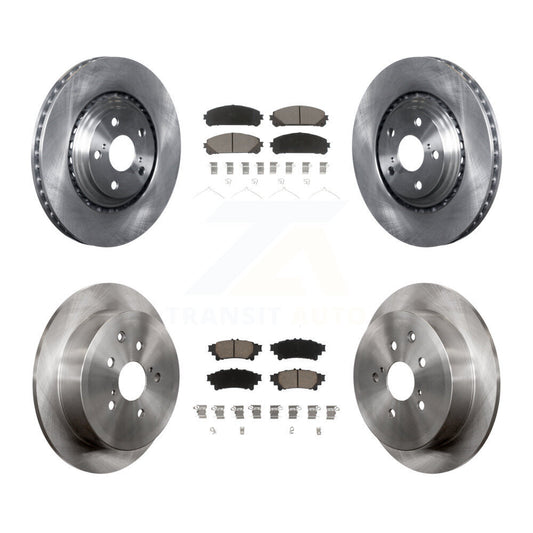 Disc Rotors and Ceramic Brake Pads Kit-K8C-101387 - Kit.bestparts.ca