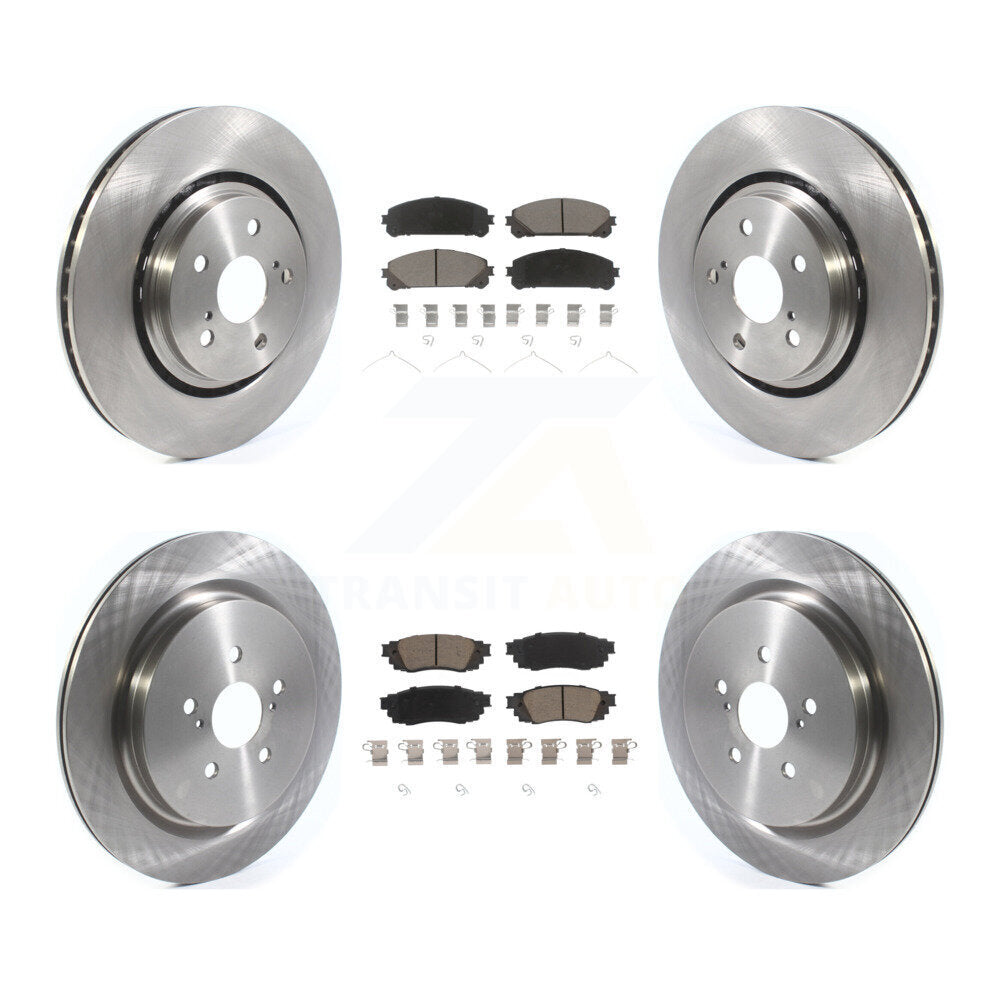 Disc Rotors and Ceramic Brake Pads Kit-K8C-101388 - Kit.bestparts.ca