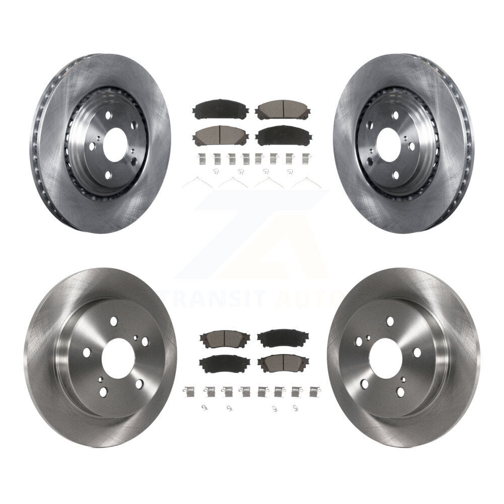 Disc Rotors and Ceramic Brake Pads Kit-K8C-101389 - Kit.bestparts.ca